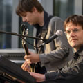 Markus H�ller - keyboards, Soulband Celebration am 26.06.2013 in Eschborn